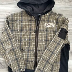 Vail Plaid Hooded Jacket